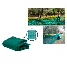 SET 3PZ RETE PER RACCOLTA OLIVE FRUTTA PIANTAGIONI 4X6MT RESISTENTE DUREVOLE VER
