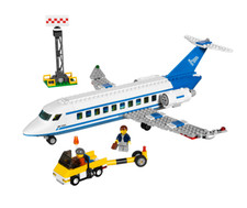 LEGO City 3181 Aereo Passeggero Ritirato (2012) Minifigure 100% Completo