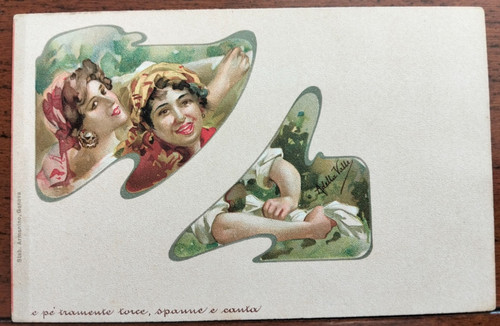 1900 cartolina della - 1900, a.