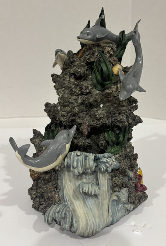 Scultura tavolo delfino - scultura,