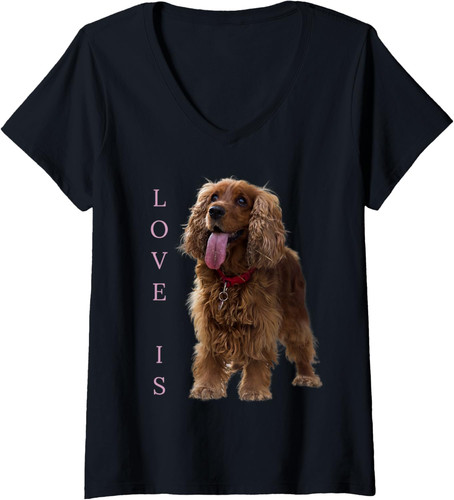Donna maglietta cocker spaniel - donna,
