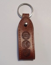 Raro Vecchio Portachiavi AUTO FIAT ALFA ROMEO ABARTH PENATI AUTO (old keyring)