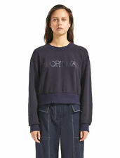 Felpa Sportmax blu navy cotone taglia XS
