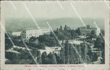 ac762 cartolina chieti citta' villa comunale ospedale militare 1917