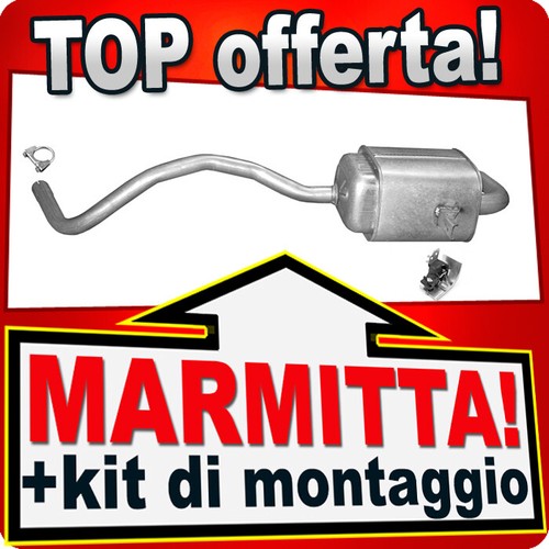 Silenziatore posteriore per - silenziatore,