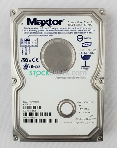 Disco rigido maxtor - rigido,