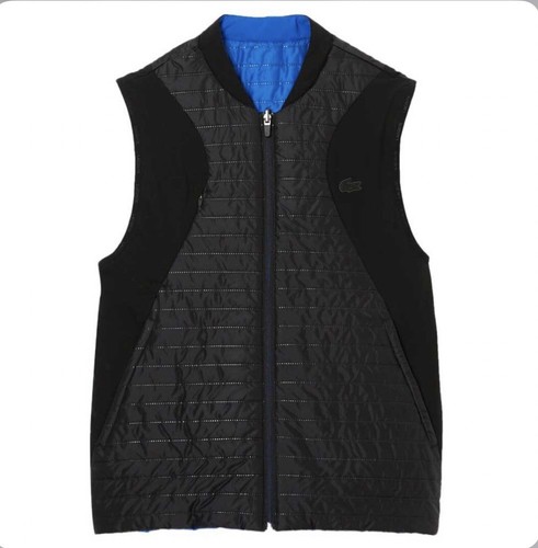 Gilet sportivo lacoste blu - gilet,