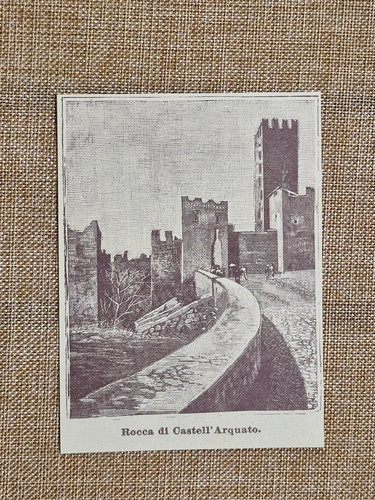 Piacenza nell 800 rocca - nell'800, di