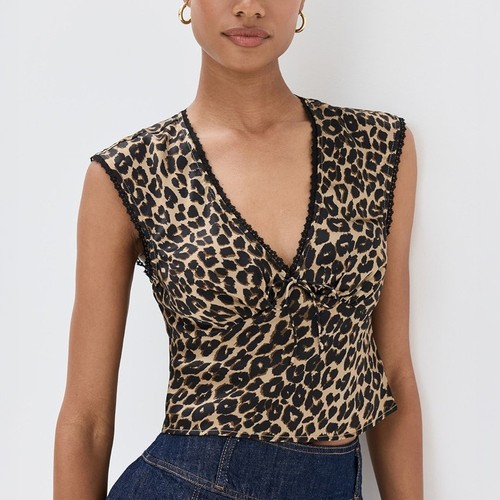 Top seta ciliegia - in,