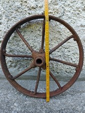 Antica Ruota da carro In Ferro