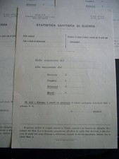 1942  STATISTICA SANITARIA DI