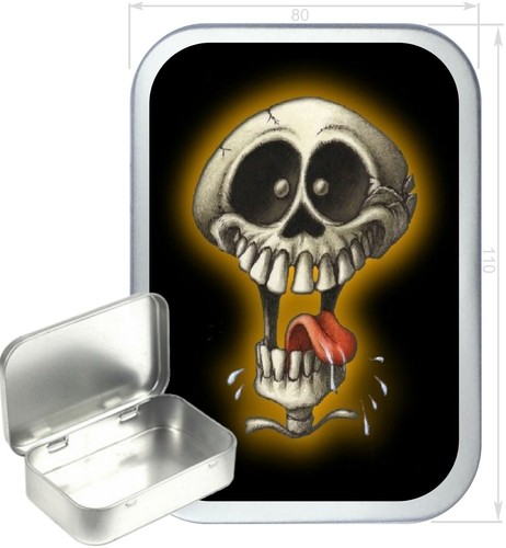 Crazy skull head gift box - gift, box,150