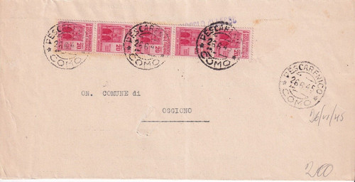 1945 lettera - r.s.i,