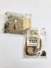 Alfa Romeo 2000. Serie Guarnizioni Carburatore SOLEX 40 ADDE 6. D0