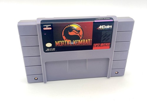 Mortal kombat ntsc usa snes - mortal,