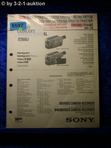 Sony service manual - service, ccd