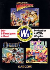 three wonders cps1 PCB Arcade Jamma Capcom For Cabinet Original