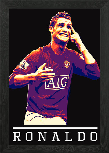 Quadro cristiano ronaldo - quadro,