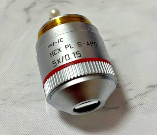 Obiettivo microscopio leica - microscopio,