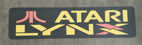 Atari lynx aluminum sign - lynx,