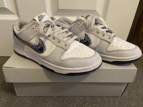 Nike dunk low swoosh grigio - low,