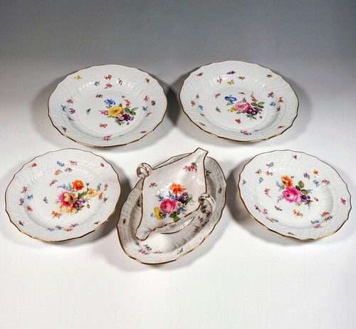 Set meissen porcellana - 5,