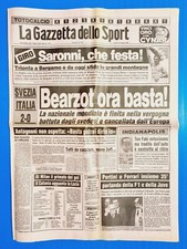 GAZZETTA DELLO SPORT 30 MAGGIO 1983 TEO FABI - SVEZIA-ITALIA 2-0 - ENZO FERRARI