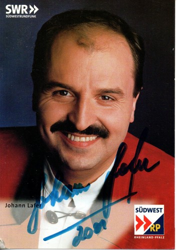 Autografo johann lafer - -,