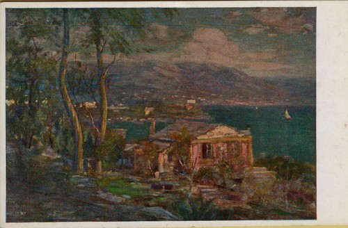 66771m antica cartolina - ,