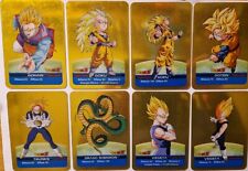 DRAGON BALL NUMERO 8 LAMINCARDS ORO GOHAN GOKU GOTEN TRUNKS DRAGO-SHENRON VEGETA