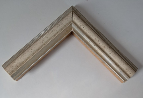 Cornice legno argento x - in,