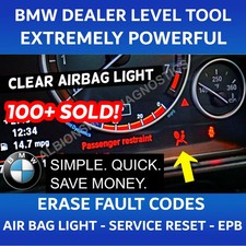 PER BMW RESET AIRBAG LIGHT