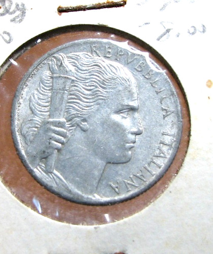 Italy ten lire coin - italy, 1949