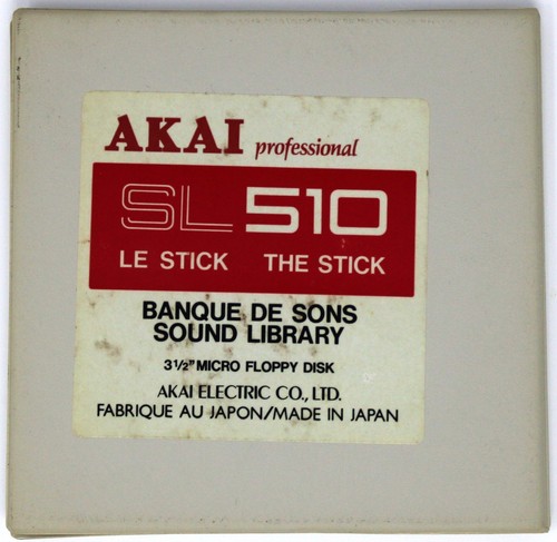 Floppy disk formato akai sl510 - floppy,