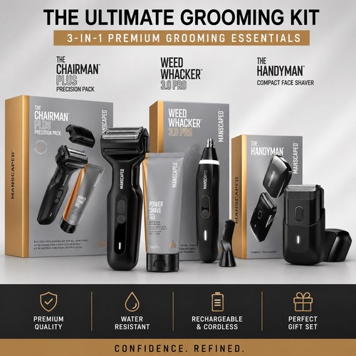 Kit toelettatura manscaped - kit,