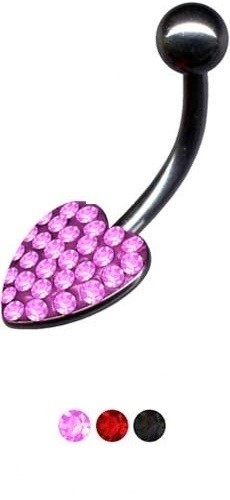 Piercing ombelico acciaio - piercing,