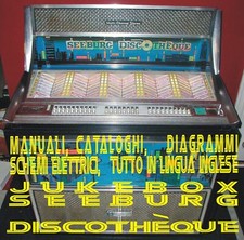 Manuali Discothèque schemi lingua inglese PDF su CD Jukebox Seeburg Discotheque