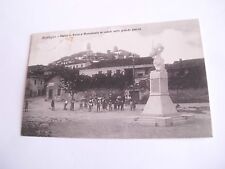 Asti - Montiglio Piazza S. Rocco e Mon. ai Caduti - spedita f. p. 1923