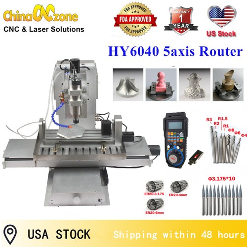 Hy6040 5assi cnc router - hy6040,