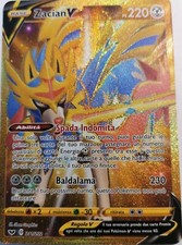 Carta pokemon ZACIAN V Gold