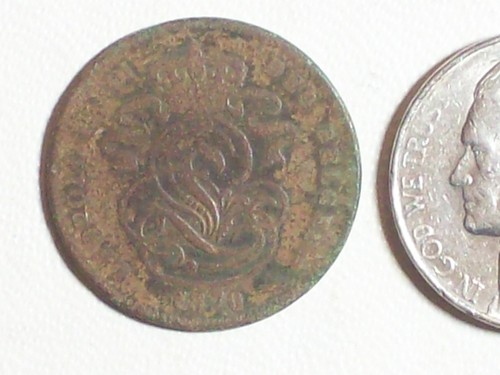 Moneta belgio 1870 - belgio, centesimi