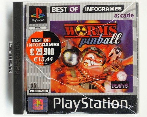 Worms pinball sony playstation - pinball,