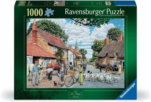 Puzzle nostalgic village - puzzle,