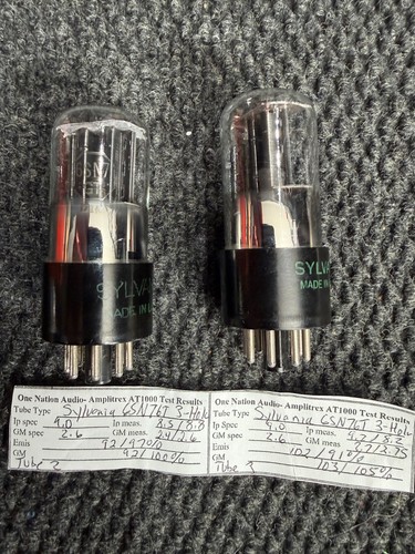 Sylvania 6sn7gt bad boy tre - 6sn7gt,