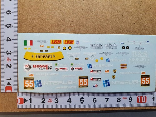 Decals ferrari 458 - decals, italia
