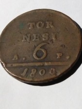 6 tornesi 1800