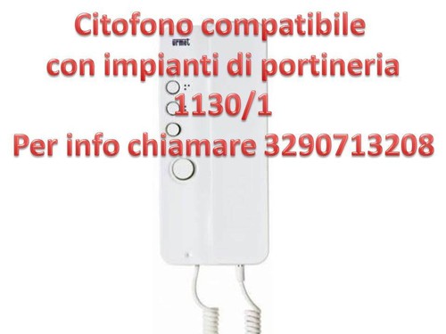 Citofono compatibile urmet