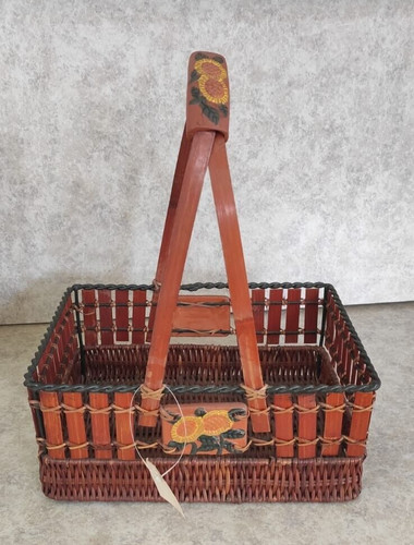 Cestino legno ceramica e - cestino, legno,