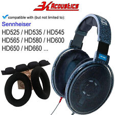 Cuscinetto auricolare di ricambio cuffie Sennheiser HD525 HD580 HD600 HD650 HD660S