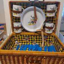 Henkel Disney Cestino Vimini Set Pic Nic  Promozionale 